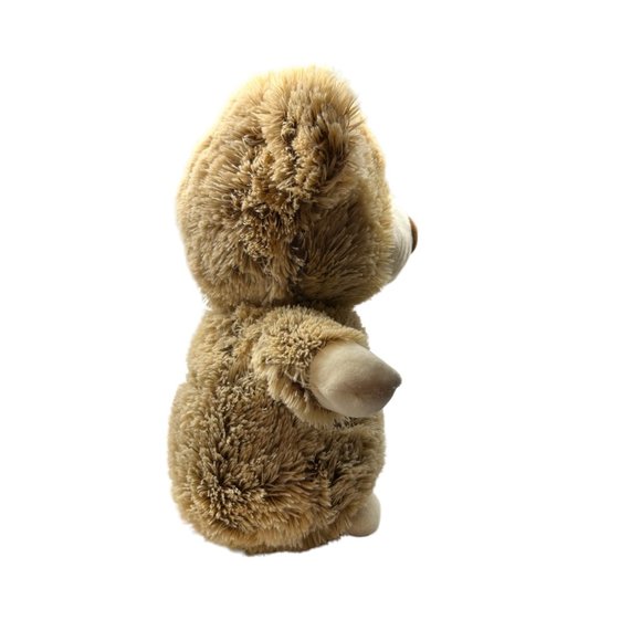 Spark Create Imagine Bear Tan Plush Rattle Crinkle Sensory 12 Inch Stuffed Anima - Picture 4 of 5